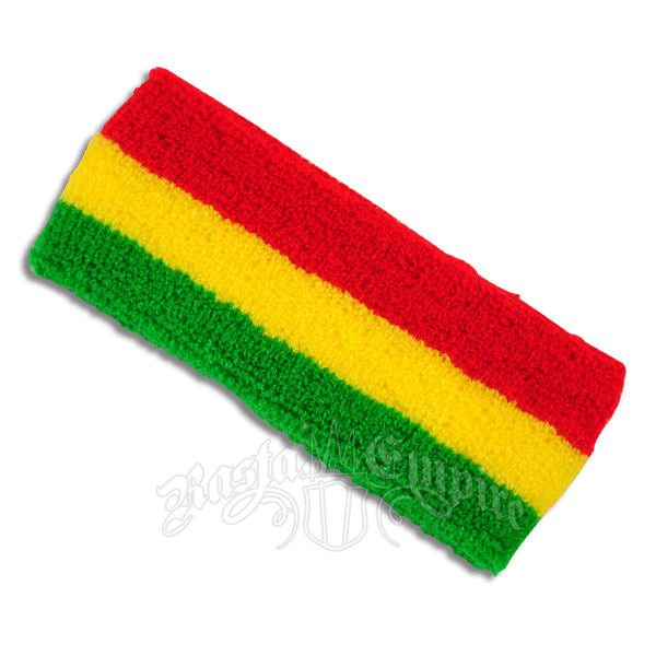 Rasta Terry Headband Sweatband 3088