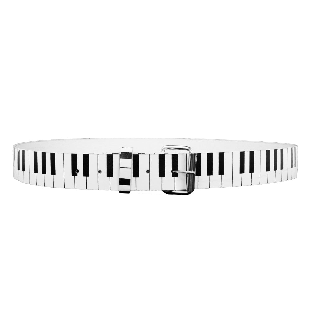 White Piano Belt ADULT 2396-2399