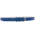 12 PACK Navy Blue 1 Inch Skinny Belts Mix Sizes 2564A
