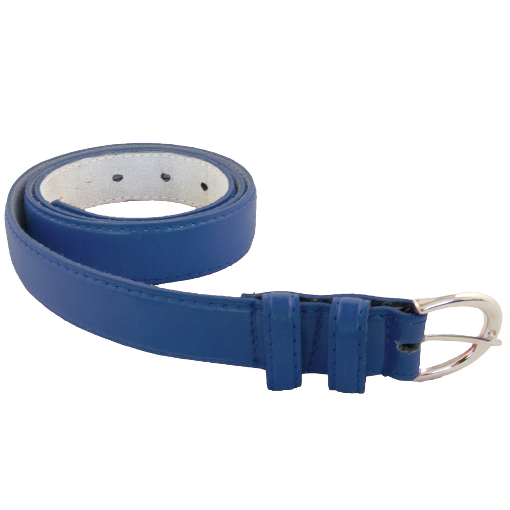 12 PACK Navy Blue 1 Inch Skinny Belts Mix Sizes 2564A