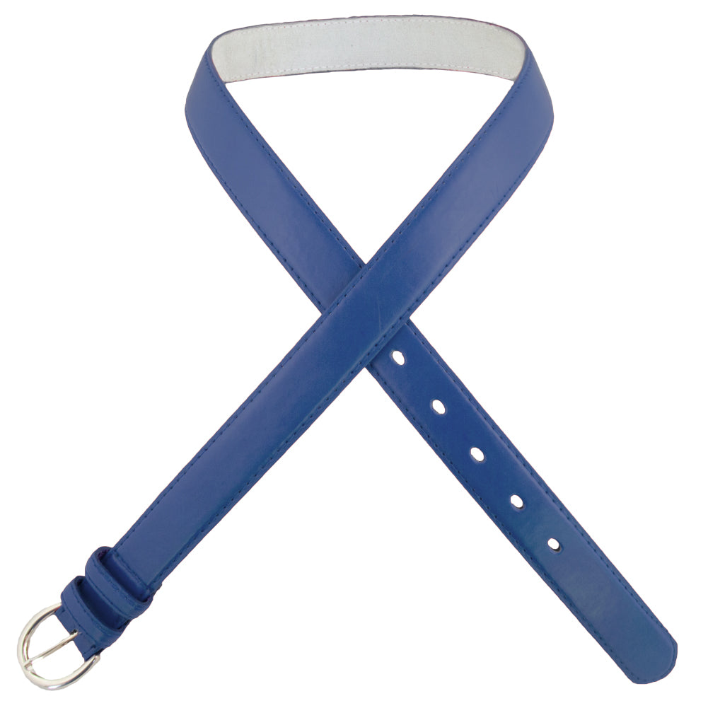 12 PACK Navy Blue 1 Inch Skinny Belts Mix Sizes 2564A