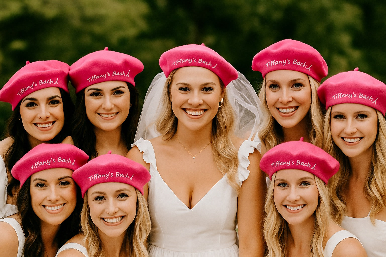 Personalized Beret, Customized / Monogrammed Beret, 100% Wool, 15031