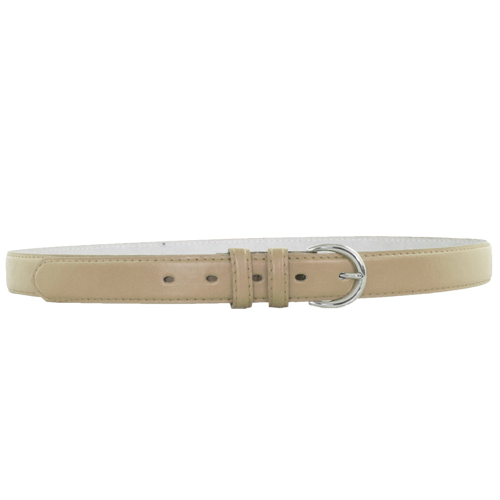 12 PACK Tan 1 Inch Skinny Belts Mix Sizes 2612AT
