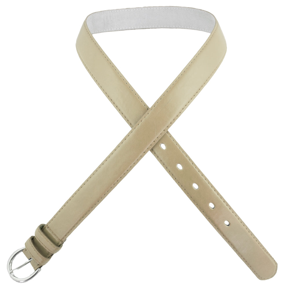 12 PACK Tan 1 Inch Skinny Belts Mix Sizes 2612A