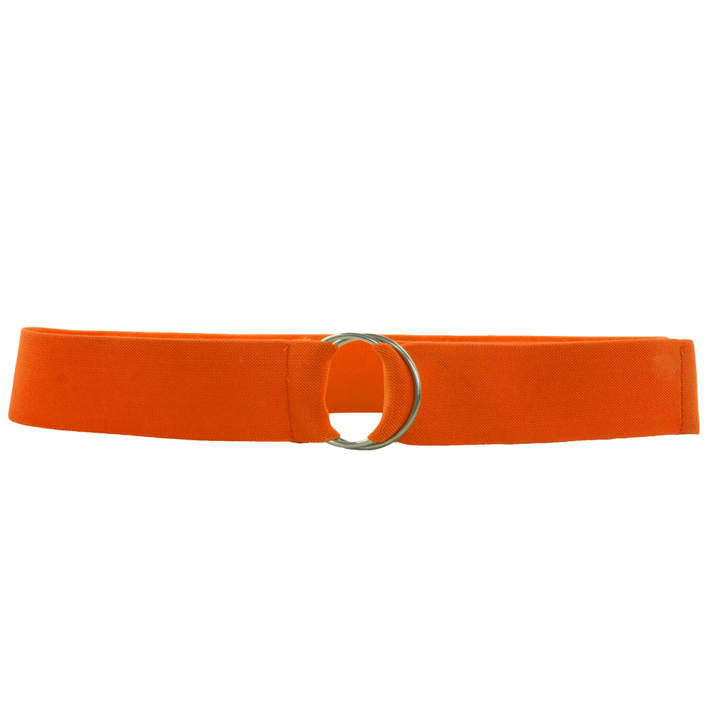 Orange Stretch D-Ring Belt 2691