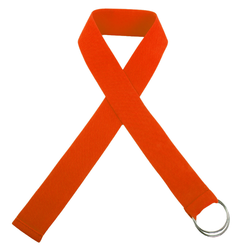 Orange Stretch D-Ring Belt 2691