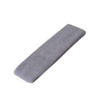 Grey Terry Cloth Sweatband/Headband 3091