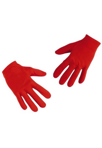 Child Red Costume Gloves PAIR 5033