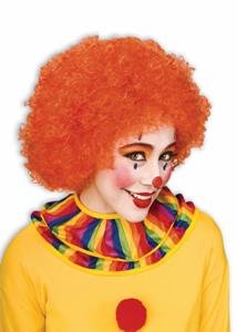 Orange Afro Wig 6013
