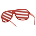 Red Shutter Shades 12 PACK WS1162D