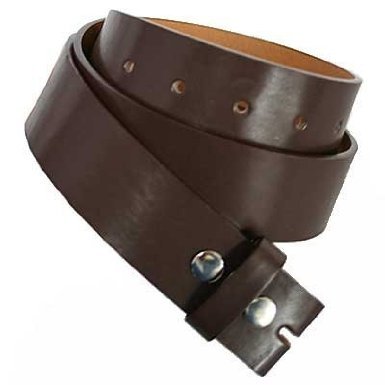 Leather Belt For Buckles Large Brown 2332A