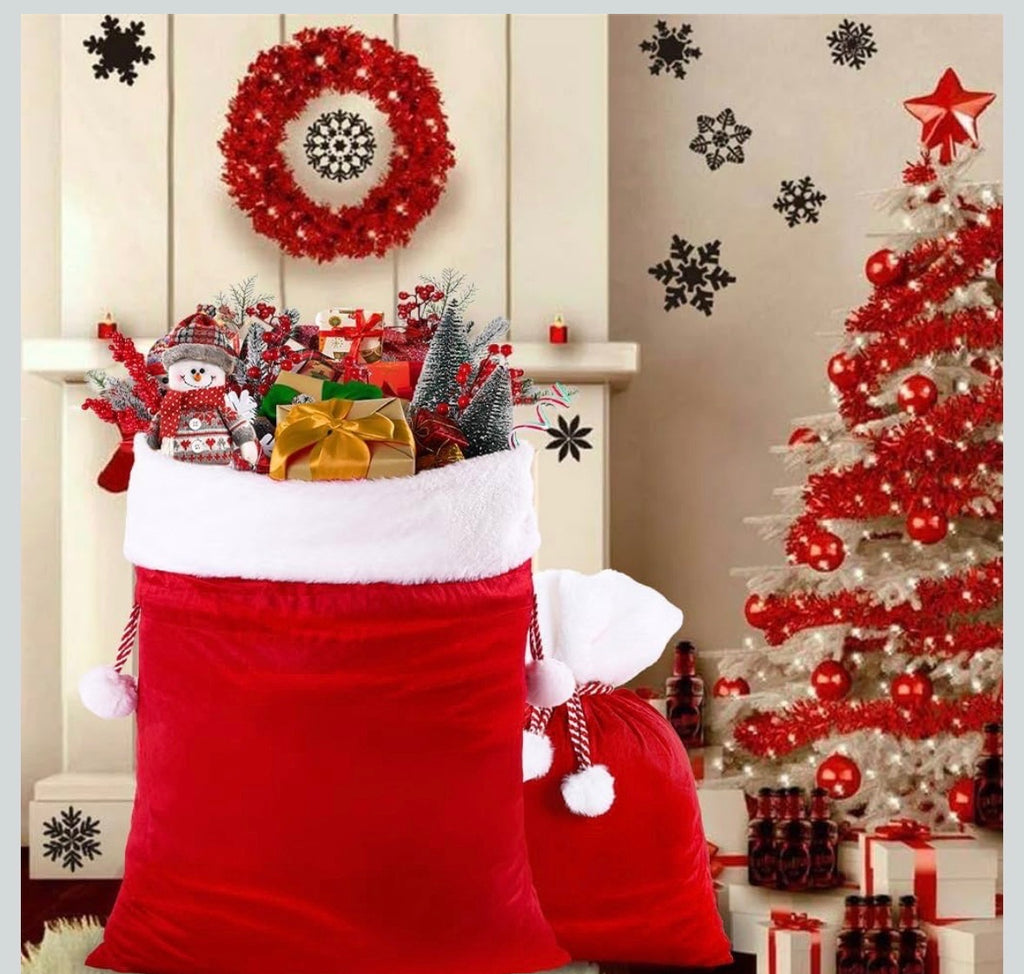Giant Santa Sack | Jumbo Santa Sack | 2 Sacks 13090