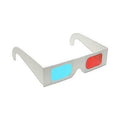 3D Cardboard Glasses - Red/Cyan Anaglyph  1172 10 PACK