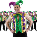 Mardi Gras Multicolor Vest 12 PACK 4488D