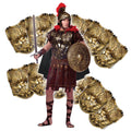Bronze Roman Breastplate with Cape 12 PACK 4506D