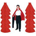 Child Cape Bulk Red 27' 12 PACK 4522D