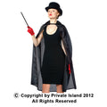 Black Costume Capes | Black Costume Cape 45' 4524