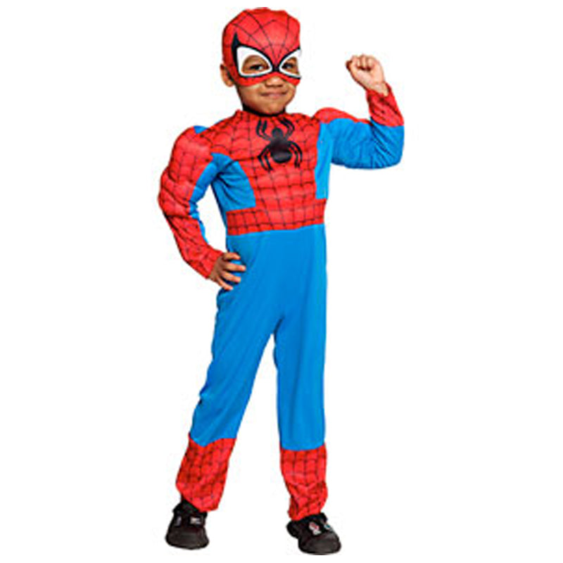 Toddler Spiderman Movie Classic Muscle Costume 4572