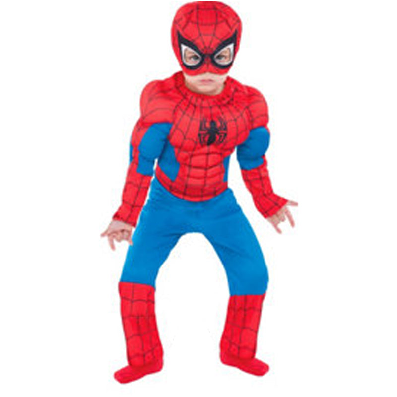 Toddler Spiderman Movie Classic Muscle Costume 4572