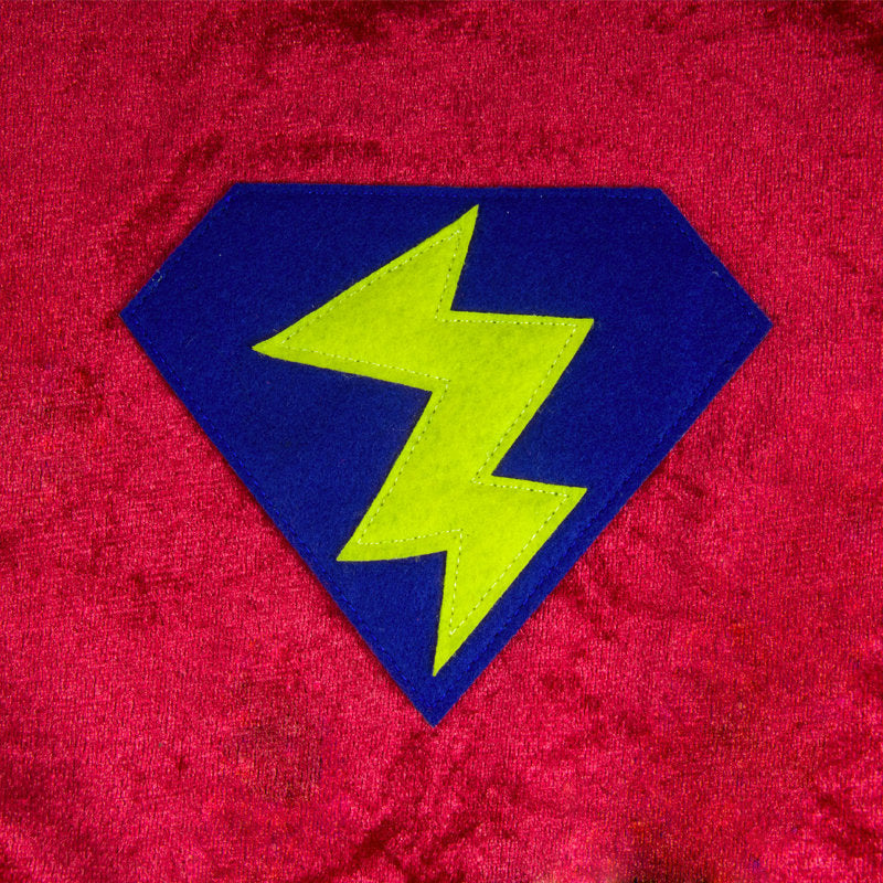 Child Superhero Red Cape 4700