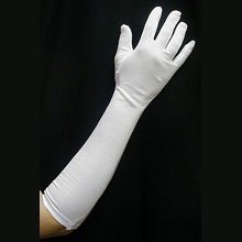 White Gloves Child Size 17" 5014
