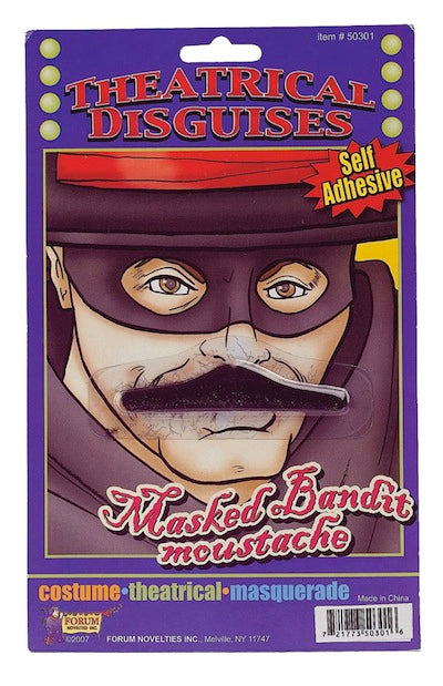Zorro Costume Mustache 9037