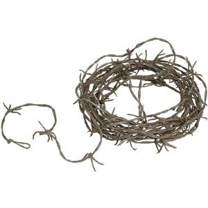 Barbed Wire Garland Rusty Wire Prop 9254