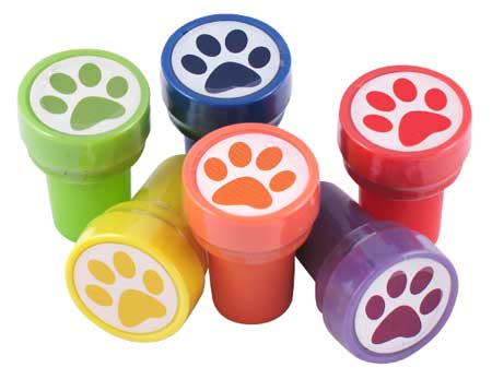 Paw Print Stampers 12 PK 9262D