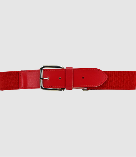 Belts for Kids | Red w/ Free Detachable Buckle 12PK 2915R