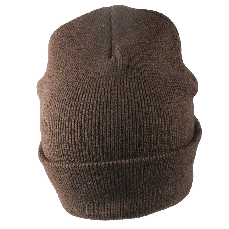 Long Beanie Hat Brown 5752