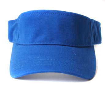 Adjustable Sports Visor Royal Blue 5814