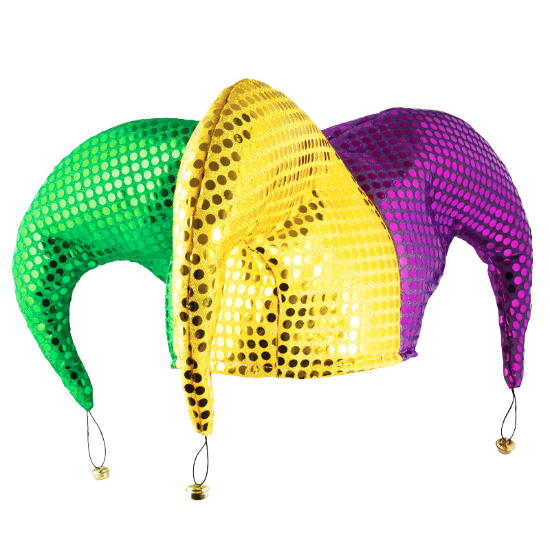 Mardi Gras Hat Assortment 5870ASST 12 PK MIXED