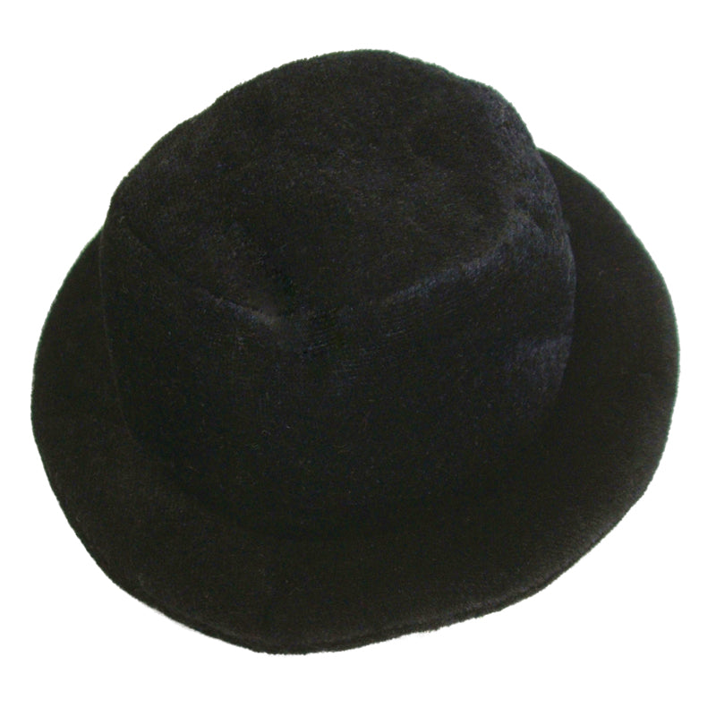 Mini Top Hat Black with Clips Inside 1353A