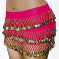 Hot Pink Bellydance Gypsy Scarf 2060