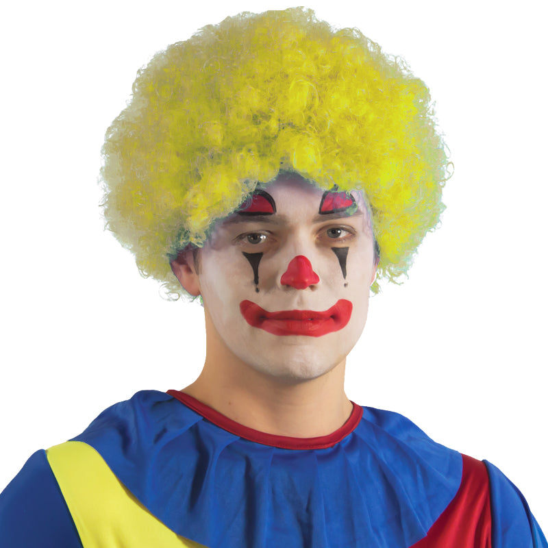 Yellow Afro Wig 6011