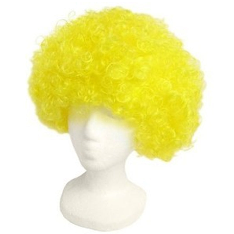 Yellow Afro Wig 6011