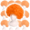 Orange Afro Costume Wig 12 PACK 6013D