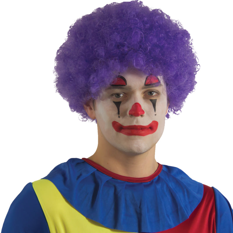 Purple Afro Wig 6014