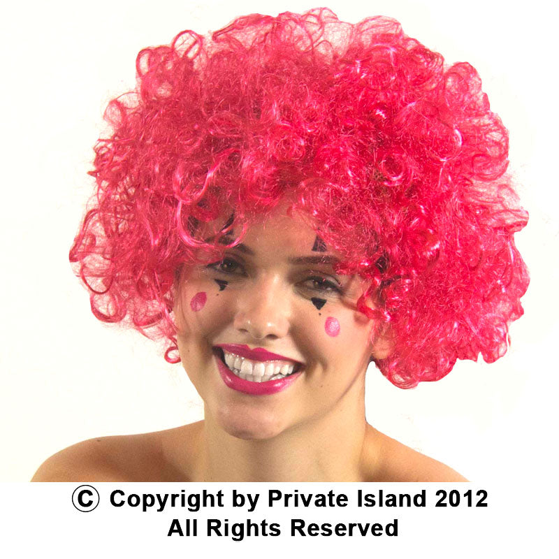 Pink Afro Wig 6015