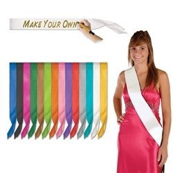 50th Birthday Sashes | Sashes for 50th Birthday Party | 13203