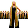 Extra Long 60 Inch Blonde Wig 12PK  6025D