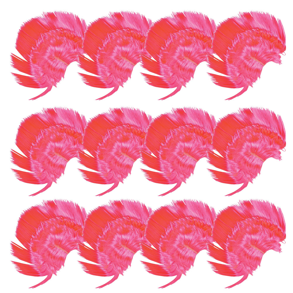 Hot Pink Mohawk Wig Bulk |  12PK  6030D