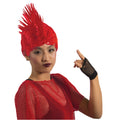 Red Mohawk Wig 6035