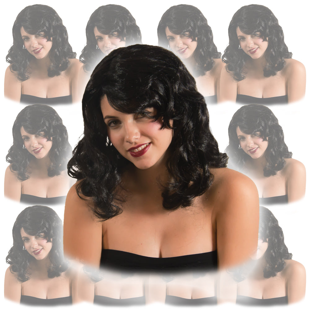 Black Lolita Wig 12PK  6036D