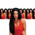 Black Wig 24 Inch Wicked Witch Straight Wig 12 PACK  6047D