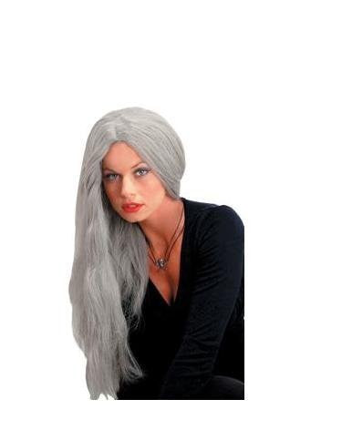 Wicked Straight Wig Grey 24 Inch 6048