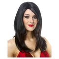 Black Straight Bangs Wig 6054
