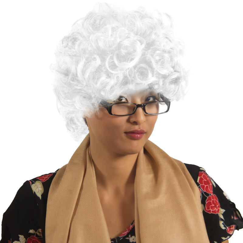 Santa/ Ms. Claus Curly Wig 6059