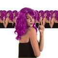 Purple Glamour Wig 6067D