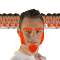 12 PACK  Leprechaun Mustache & Beard St. Patricks Disguise 6106D